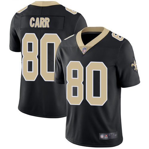 Men New Orleans Saints Limited Black Austin Carr Home Jersey NFL Football 80 Vapor Untouchable Jersey